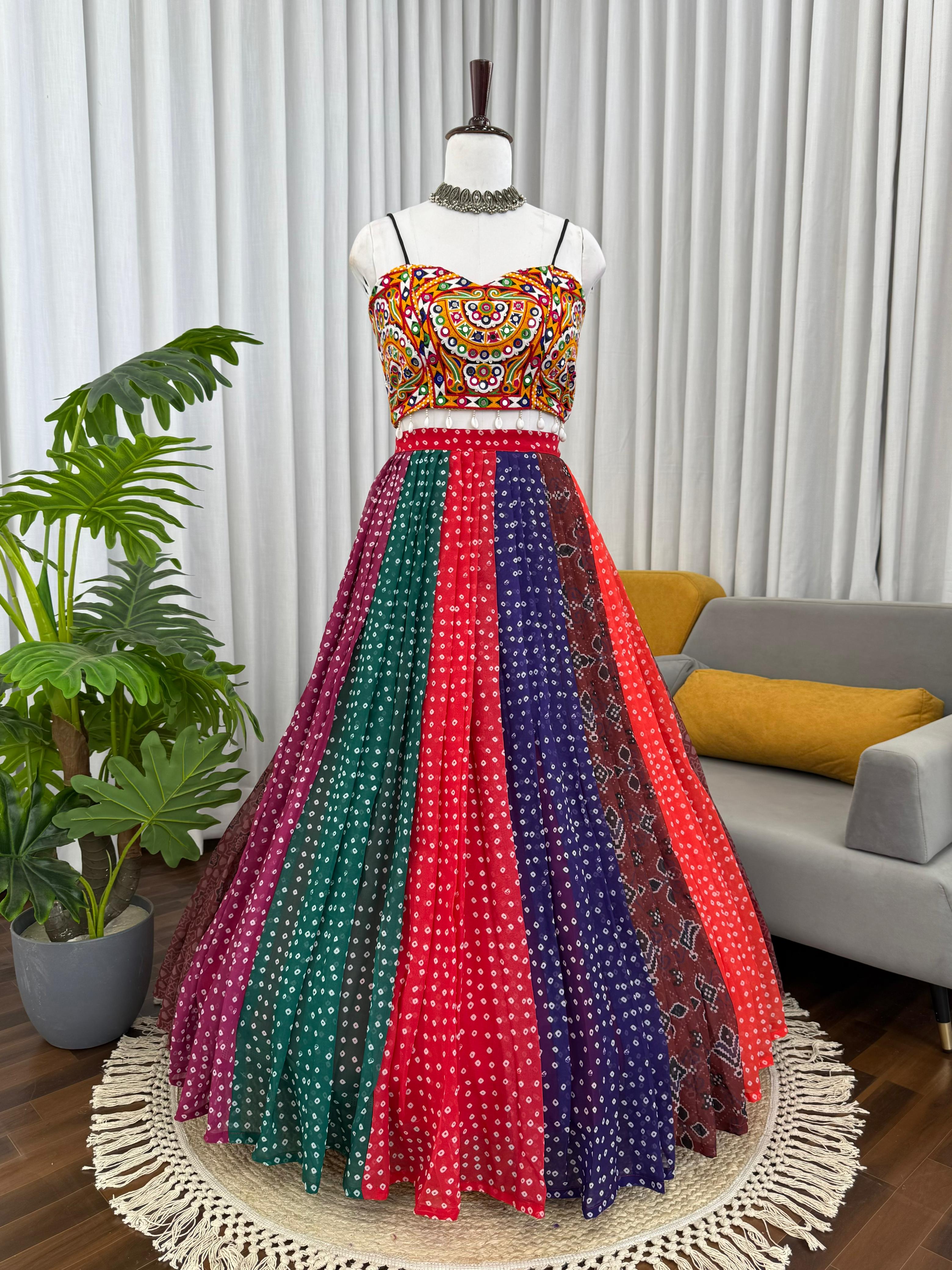 Premium Boutique Navratri Special Lehenga Choli | RoopRivaaj