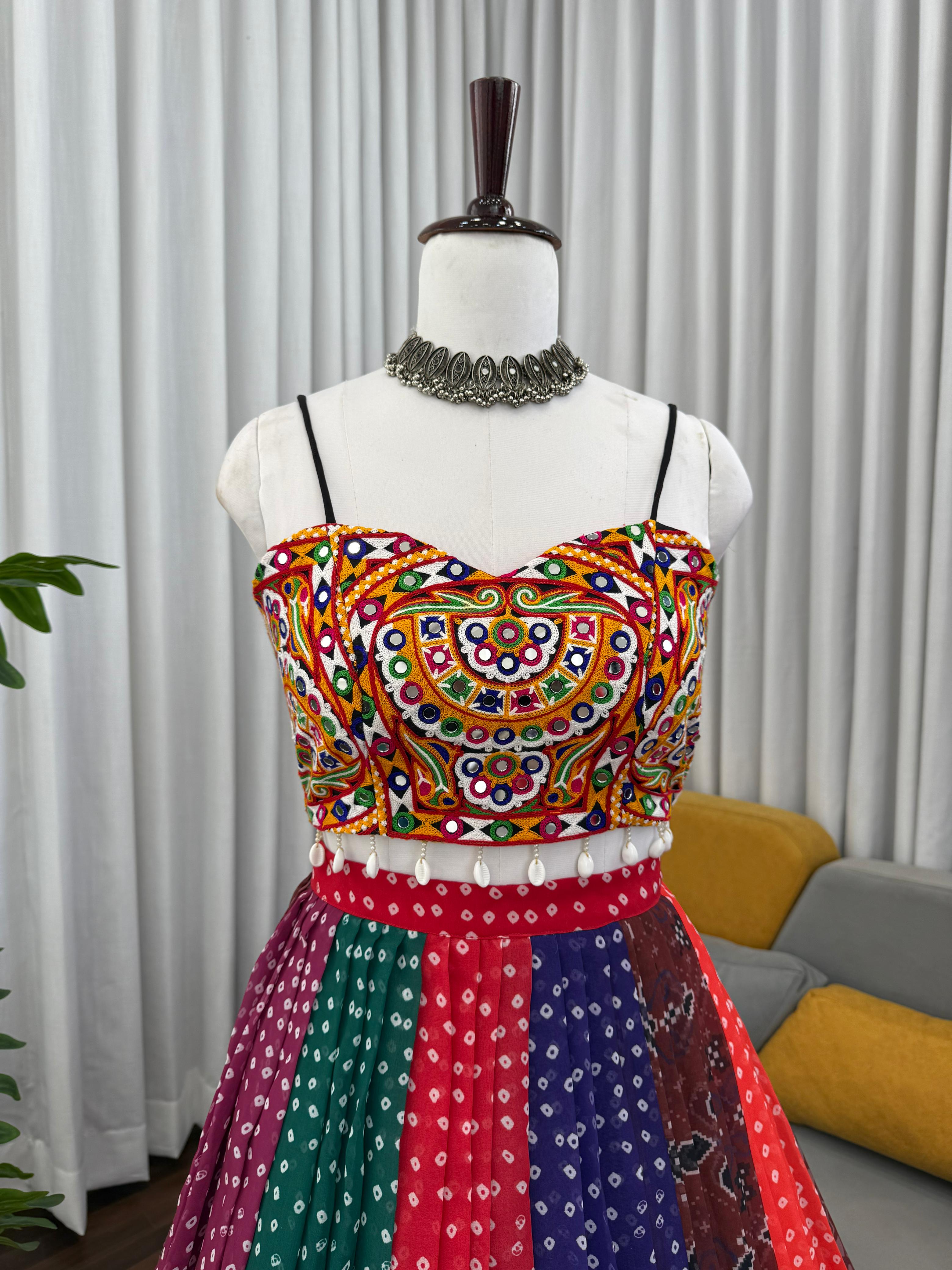 Premium Boutique Navratri Special Lehenga Choli | RoopRivaaj