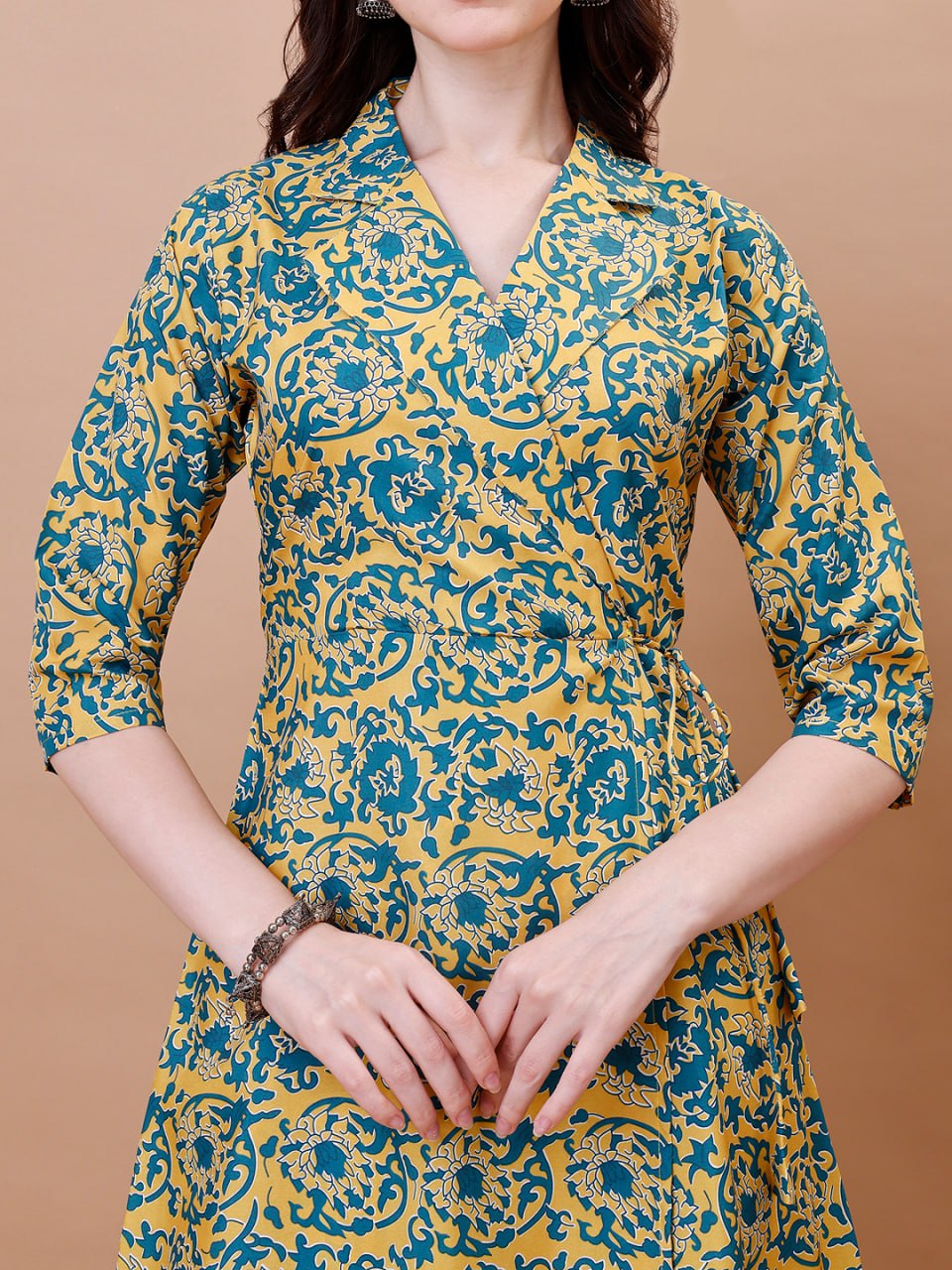 Lightweight Crepe Straight Co-ord Set | RoopRivaaj