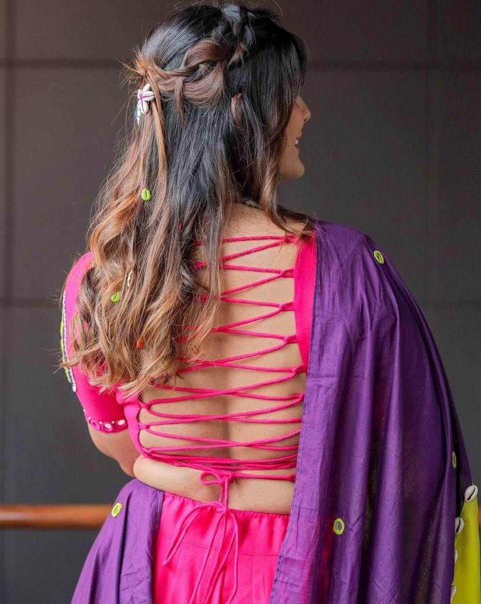 Navratri Special Rayon Cotton Lehenga Choli | RoopRivaaj