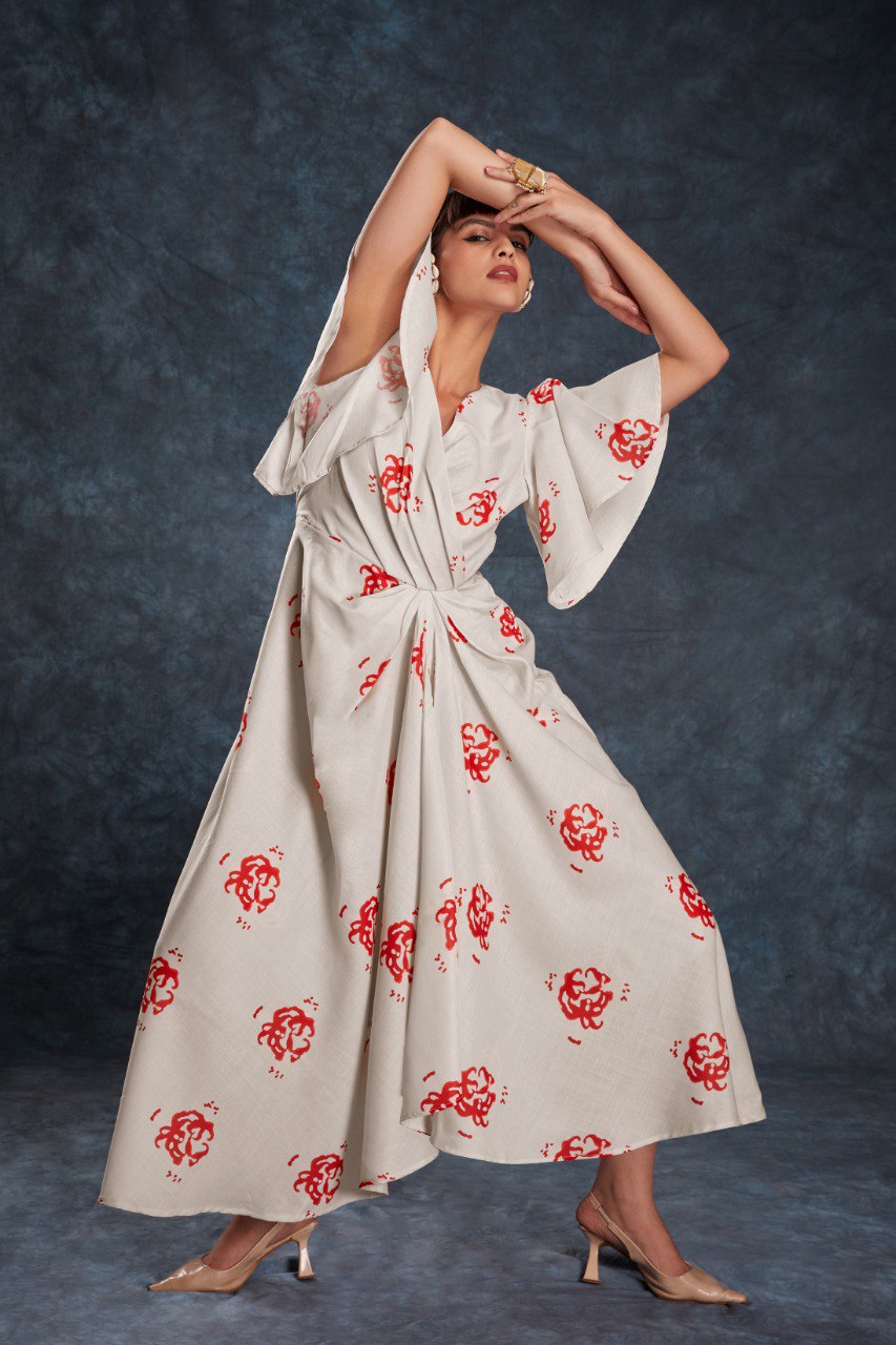 Cream Linen Co-Ord Set | RoopRivaaj