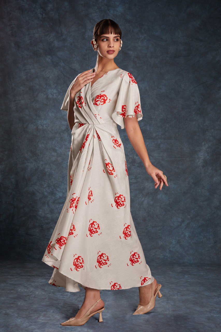 Cream Linen Co-Ord Set | RoopRivaaj