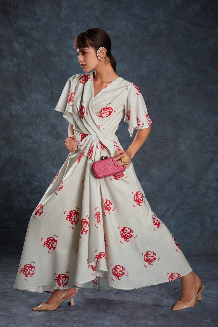 Cream Linen Co-Ord Set | RoopRivaaj