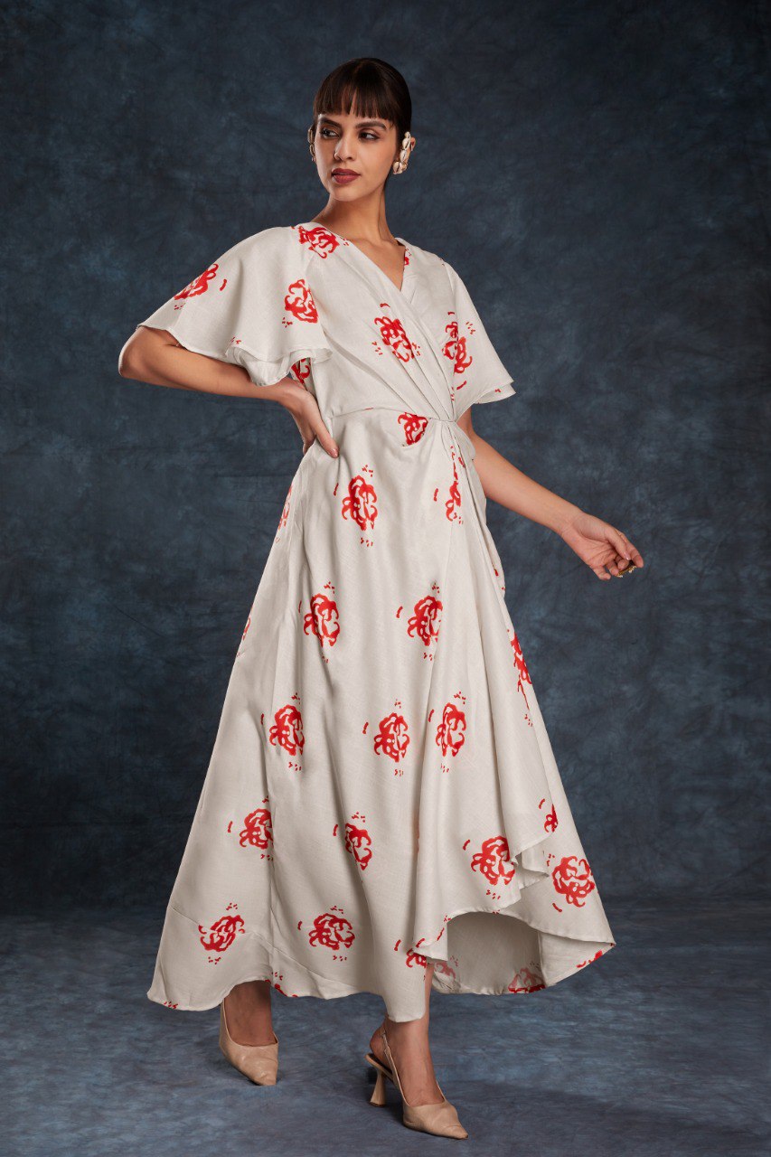 Cream Linen Co-Ord Set | RoopRivaaj