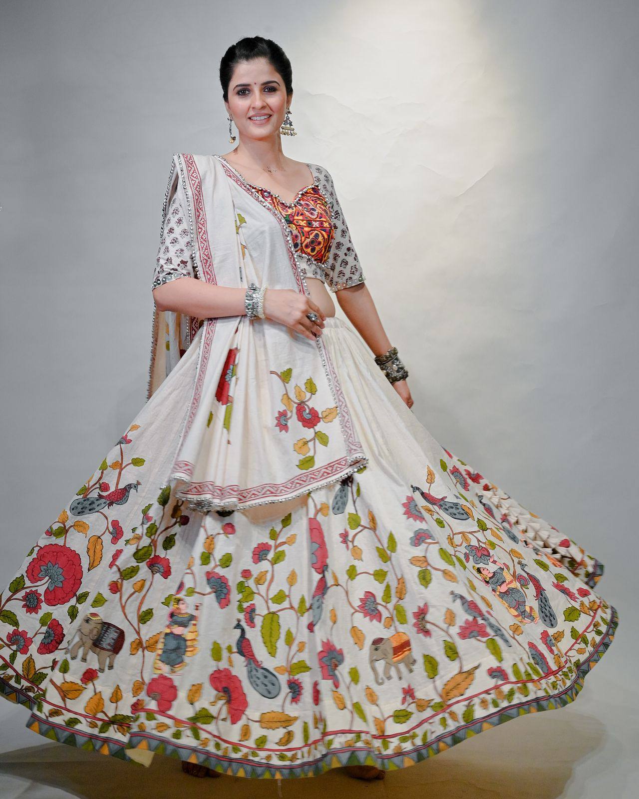 Navratri Special Pure Cotton Lehenga Choli | RoopRivaaj