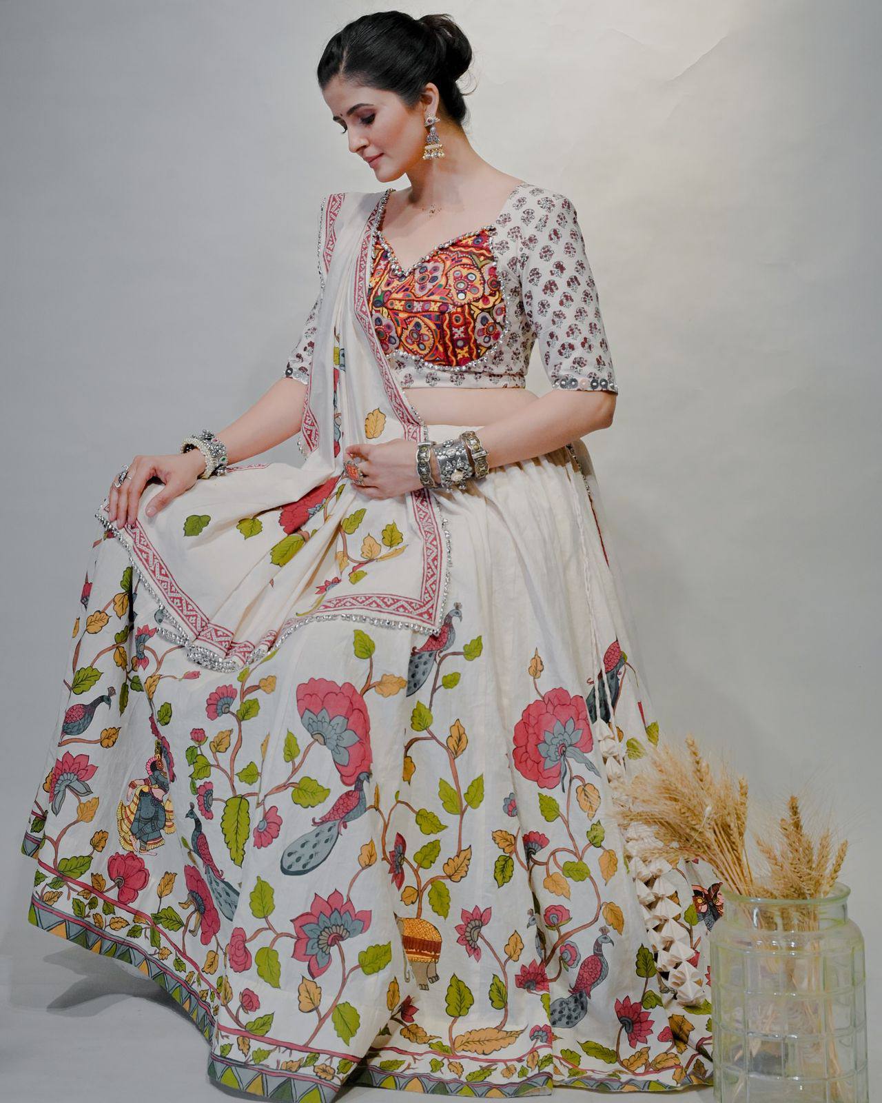 Navratri Special Pure Cotton Lehenga Choli | RoopRivaaj
