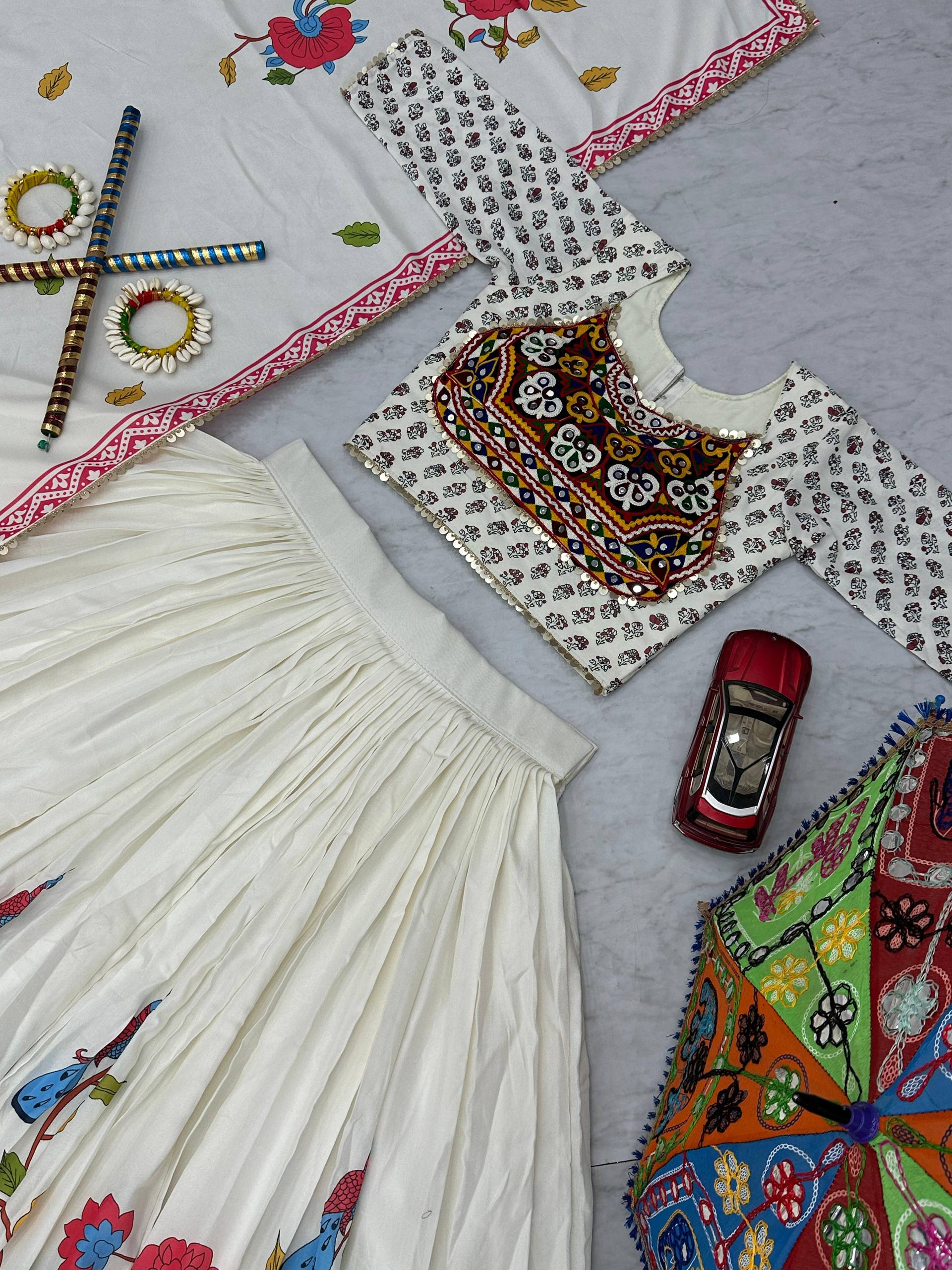 Navratri Special Pure Cotton Lehenga Choli | RoopRivaaj